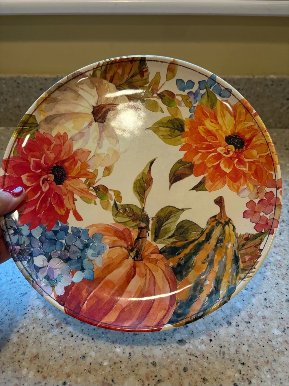 Member’s Mark Harvest Melamine Dinnerware, **Originally 4 Place Setting**